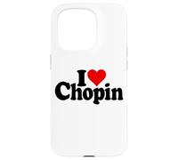 Carcasa para iPhone 15 Pro Compositor DE Polish Frederic I Love Heart Chopin
