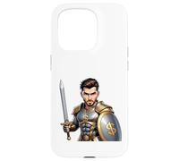 Carcasa para iPhone 15 Pro Concepto de Poder financiero Guerrero Riqueza