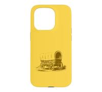 Carcasa para iPhone 15 Pro Conestoga Wagon 1800s Style Vintage Inspired Throwback Vibes