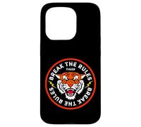 Carcasa para iPhone 15 Pro Cool Break The Rules Wild Japanese Tiger Graphic Design