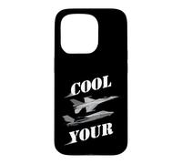 Carcasa para iPhone 15 Pro Cool Your Jets - Divertido diseño de Humor sarcástico