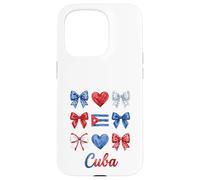 Carcasa para iPhone 15 Pro Coquette Cuba Flag Cuban Girls