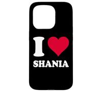 Carcasa para iPhone 15 Pro Corazón Rojo Me Encanta Shania