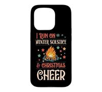 Carcasa para iPhone 15 Pro Corro En El Solsticio De Invierno Y Navidad Cheer Matching X-Mas