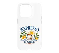 Carcasa para iPhone 15 Pro Costa de Amalfi Italia Espresso E Sole Italiano Verano