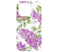 Carcasa para iPhone 15 Pro Cottagecore Aesthetic For Flower Lover Cute Lilac Pattern