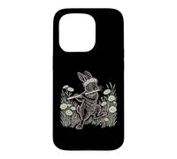 Carcasa para iPhone 15 Pro Cottagecore Flautista Músico de Viento de Madera
