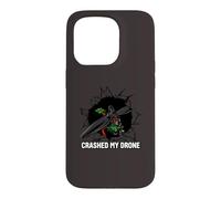 Carcasa para iPhone 15 Pro Crashed My Drone FPV Pilot Quadcopter Racing