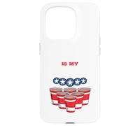 Carcasa para iPhone 15 Pro Cualquier Agujero es mi Objetivo: Juego de Fiesta Pong, Beirut Uni/College