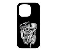 Carcasa para iPhone 15 Pro Cuerpo Humano Órganos internos Anatomía Gráfico Regalo Hombres Mujeres