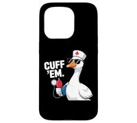 Carcasa para iPhone 15 Pro Cuff 'Em Goose Nurse ER Enfermería