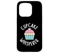 Carcasa para iPhone 15 Pro Cup Cake Whisperer Best Dessert Viral Cup Cake Recipe Bakery