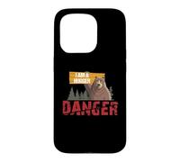 Carcasa para iPhone 15 Pro Cute Bear Gifts - Danger I Am A Hugger - Bears Hug Gift