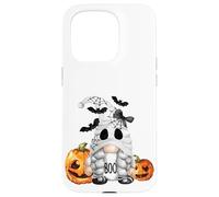 Carcasa para iPhone 15 Pro Cute Boo Ghost GNOME For Girls Halloween Bats and Pumpkin
