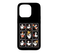Carcasa para iPhone 15 Pro Cute Duck Soccer Star Champion 2024