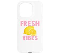 Carcasa para iPhone 15 Pro Cute Lemon Fresh Fruits Summer Fresh Lemons