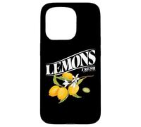 Carcasa para iPhone 15 Pro Cute Lemon Fruit Fresh and Juicy Capri Lemons