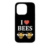Carcasa para iPhone 15 Pro Cute Little Bee Funny Simple i Love Bees
