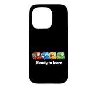 Carcasa para iPhone 15 Pro Cute School Bus Ready to Learn Back to School Day
