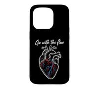 Carcasa para iPhone 15 Pro CVICU Cardiac Nurse Anatomy Cardiology Cardiologist Heart