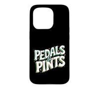 Carcasa para iPhone 15 Pro Cyclist Beer Lover Pedals & Pints Bike Brew