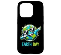 Carcasa para iPhone 15 Pro Dabbing Día de la Tierra 2026 Niños Niñas Niños Tierra Dab