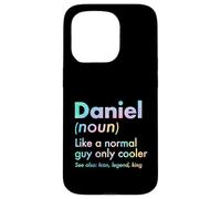 Carcasa para iPhone 15 Pro Daniel Like A Normal Guy Only Cooler Legend King Nombre