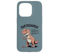 Carcasa para iPhone 15 Pro Darts Dinosaur Darts Jugador de Dardos Trex Lanzador de Dardos