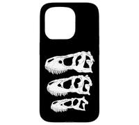Carcasa para iPhone 15 Pro Daspletosaurus Tarbosaurus Tyrannosaurus Cráneo fósil