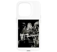 Carcasa para iPhone 15 Pro Dave Edmunds Rockpile Cantante en Vivo por Dick Barnatt