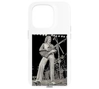 Carcasa para iPhone 15 Pro Dave Mason Traffic Live Rock Guitarrista por Dick Barnatt