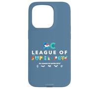 Carcasa para iPhone 15 Pro DC League of Super-Pets Art Deco Title with Super Logos