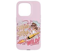 Carcasa para iPhone 15 Pro De Miss To Mrs Lets Get Wild Bachelorette Party