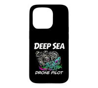 Carcasa para iPhone 15 Pro Deep Sea Drone Pilot ROV Submarine Squid