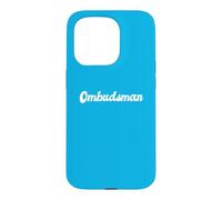 Carcasa para iPhone 15 Pro Defensor del Pueblo Ombudsman Ombudsman Ombudsman Day Bud