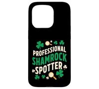 Carcasa para iPhone 15 Pro Detector Profesional de trébol del Día de San Patricio