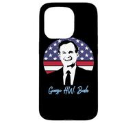Carcasa para iPhone 15 Pro Día del Presidente George H.W. Bush 41er Presidente 1989-1993