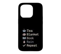 Carcasa para iPhone 15 Pro Día lluvioso Amante Acogedor Introvertido Sadcore Tormenta Nube