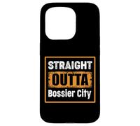 Carcasa para iPhone 15 Pro Directamente Outta Bossier City Louisiana USA Retro Vintage