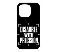 Carcasa para iPhone 15 Pro Disagree with Precision Debate Razonado Argumentos Claros