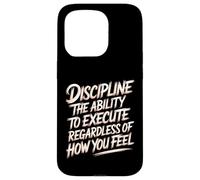 Carcasa para iPhone 15 Pro Discipline Do It No Matter How You Feel -