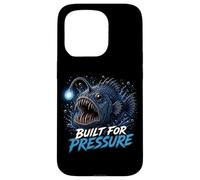 Carcasa para iPhone 15 Pro Diseñado para Pescadores de presión con gráfico de mar Profundo