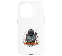 Carcasa para iPhone 15 Pro Diseño de Armadura de Guerrero Vikingo reliquia de Guerra