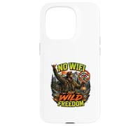 Carcasa para iPhone 15 Pro Diseño de Aventura al Aire Libre sin WiFi Just Wild Freedom