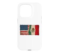 Carcasa para iPhone 15 Pro Diseño de Bandera Vintage de la Amistad de Estados Unidos y