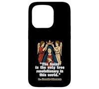 Carcasa para iPhone 15 Pro Diseño de Cita inspiradora The Saint Is The Only Face