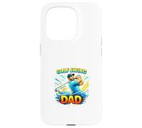 Carcasa para iPhone 15 Pro Diseño de Estilo de Vida Deportivo para papá de Golf, Jugador de Swing