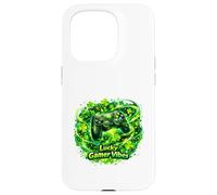 Carcasa para iPhone 15 Pro Diseño de Lucky Gamer Vibes Clover Energy