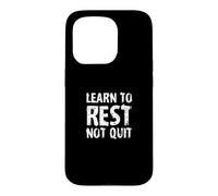 Carcasa para iPhone 15 Pro Diseño de motivación de Entrenamiento, Cita Divertida de Entrenador Personal de Gimnasio
