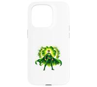 Carcasa para iPhone 15 Pro Diseño Emerald Clover Hero Power